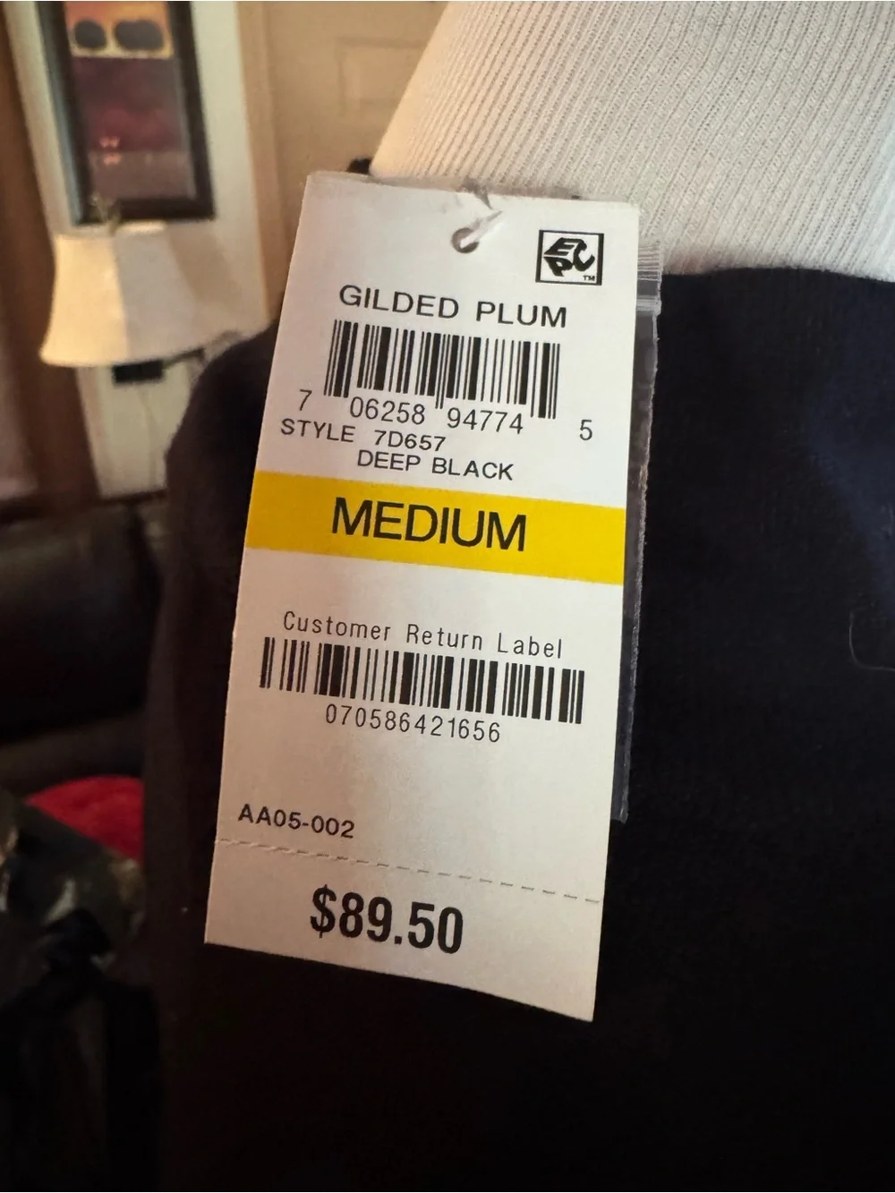 Alfani Black Crewneck Sweater M Extra buttons NWT embellished Bell sleeves. $89